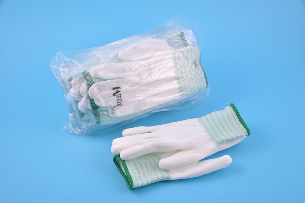 Nylon non-slip Gloves Palms PU Coated Gloves Nylon non-slip Gloves Palms PU Coated Gloves