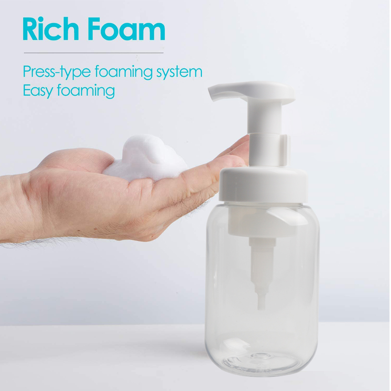 large size foaming soap pumps for salon