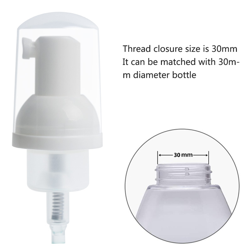 30mm plastic foaming soap dispenser supplier