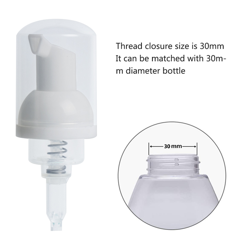 30mm foam pump with customized tube length 30mm foam pump with customized tube length