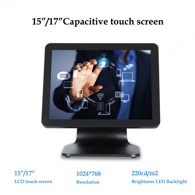Capacitive touch screen pos