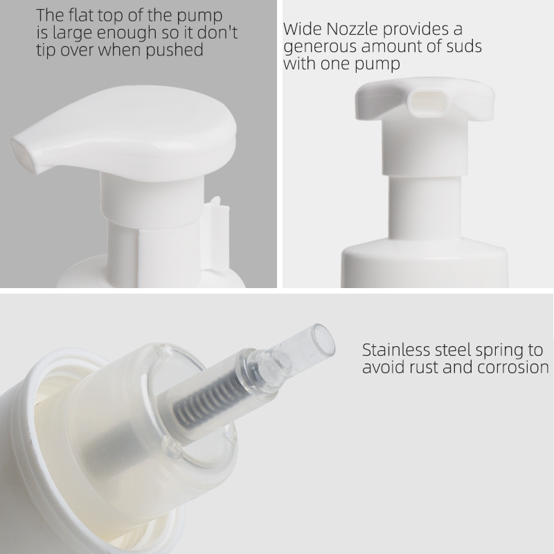 foam pump with flat top foam pump with flat top