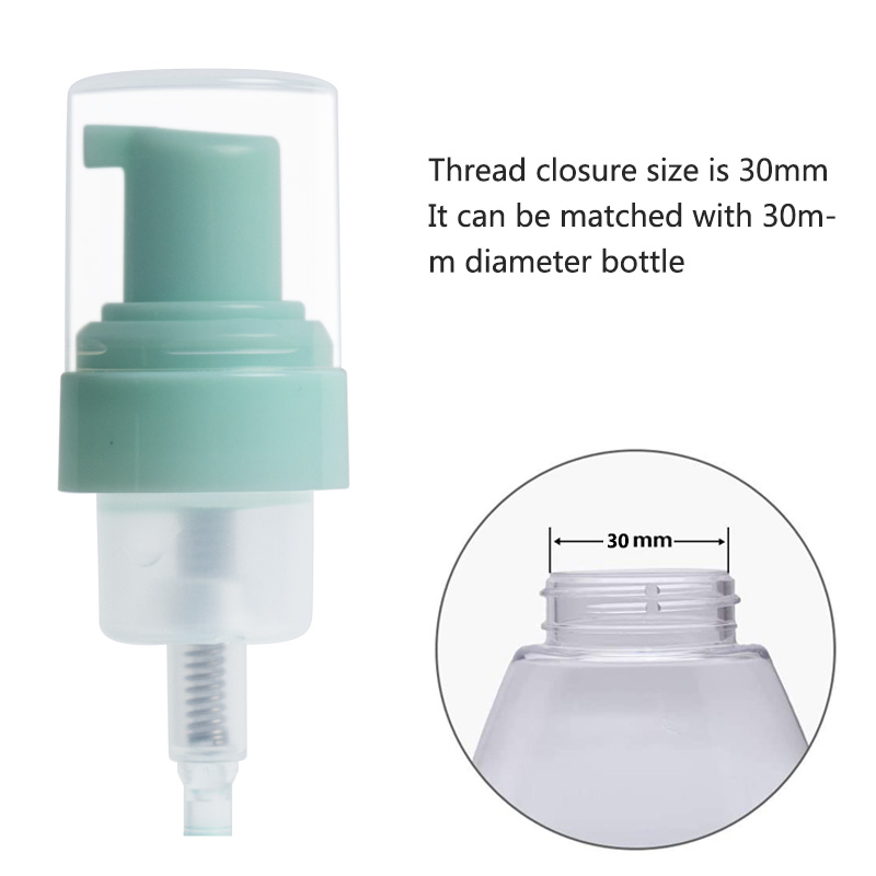 30mm green foam pump head supplier 30mm green foam pump head supplier