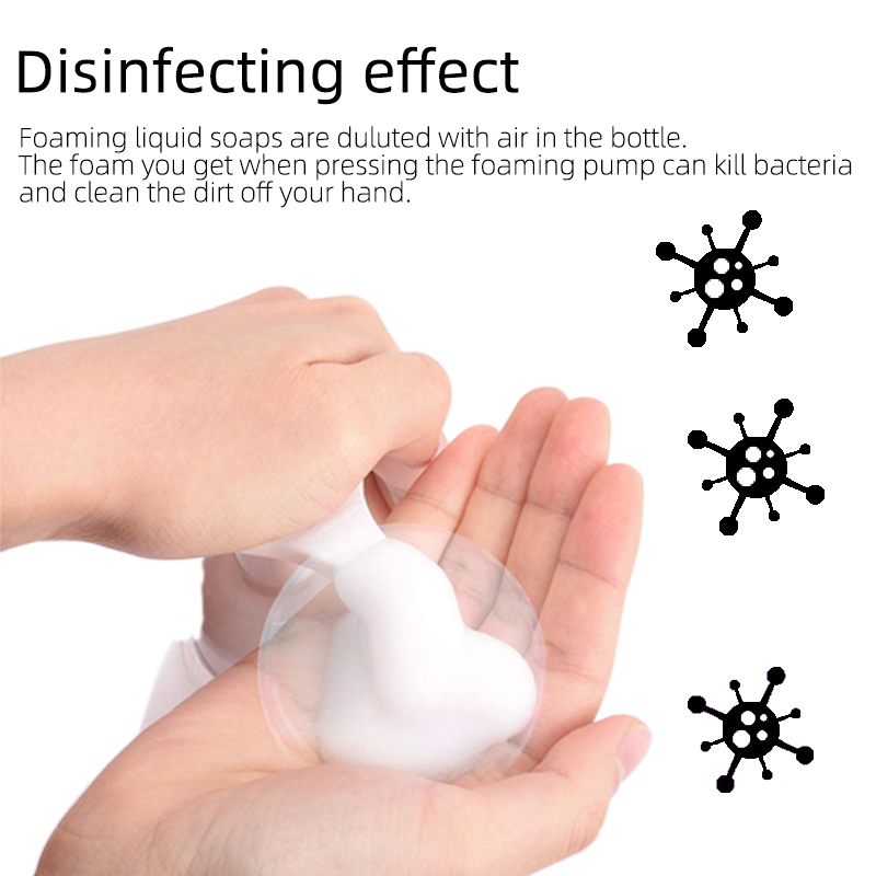 Foaming bottle for Disinfection