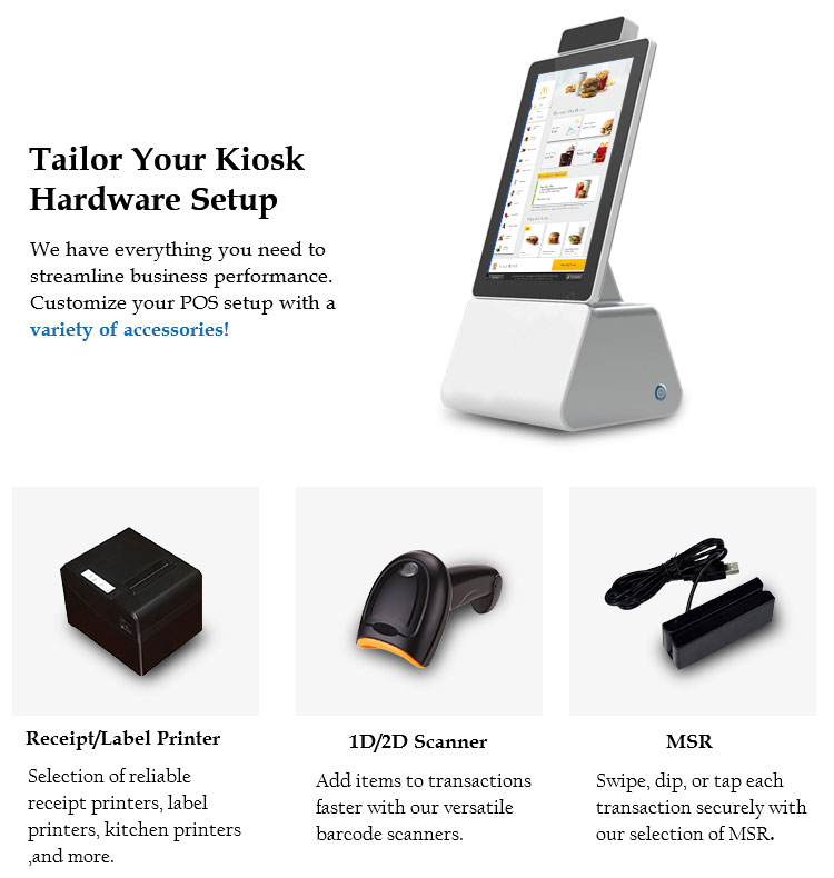 ZH-T101A cash register kiosk