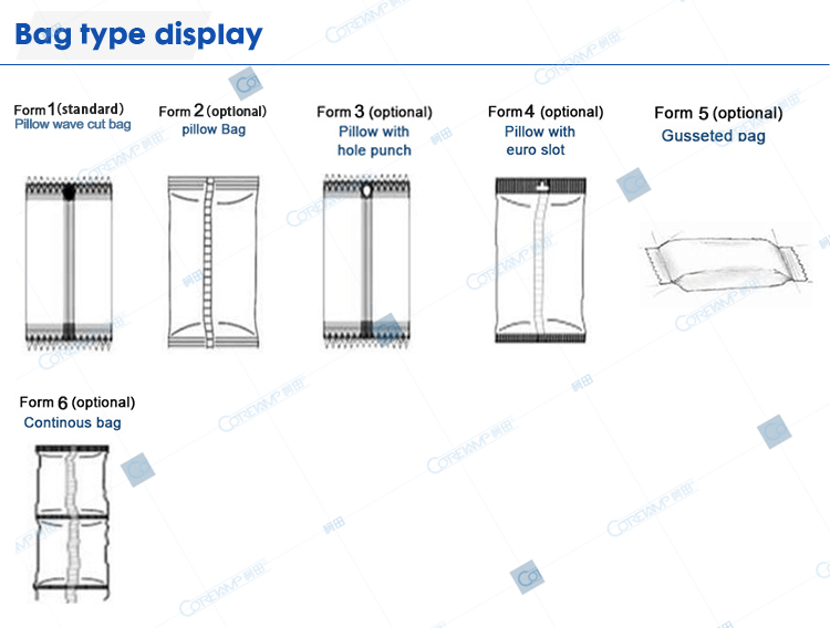 Bag type display