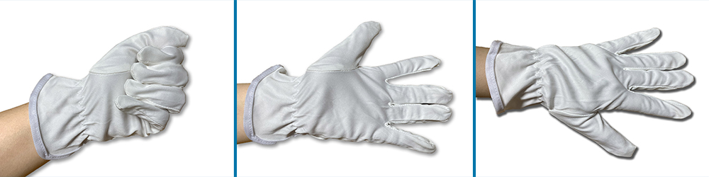 Dust Free Cleanroom Microfiber Gloves for Industrial Use Dust Free Cleanroom Microfiber Gloves for Industrial Use