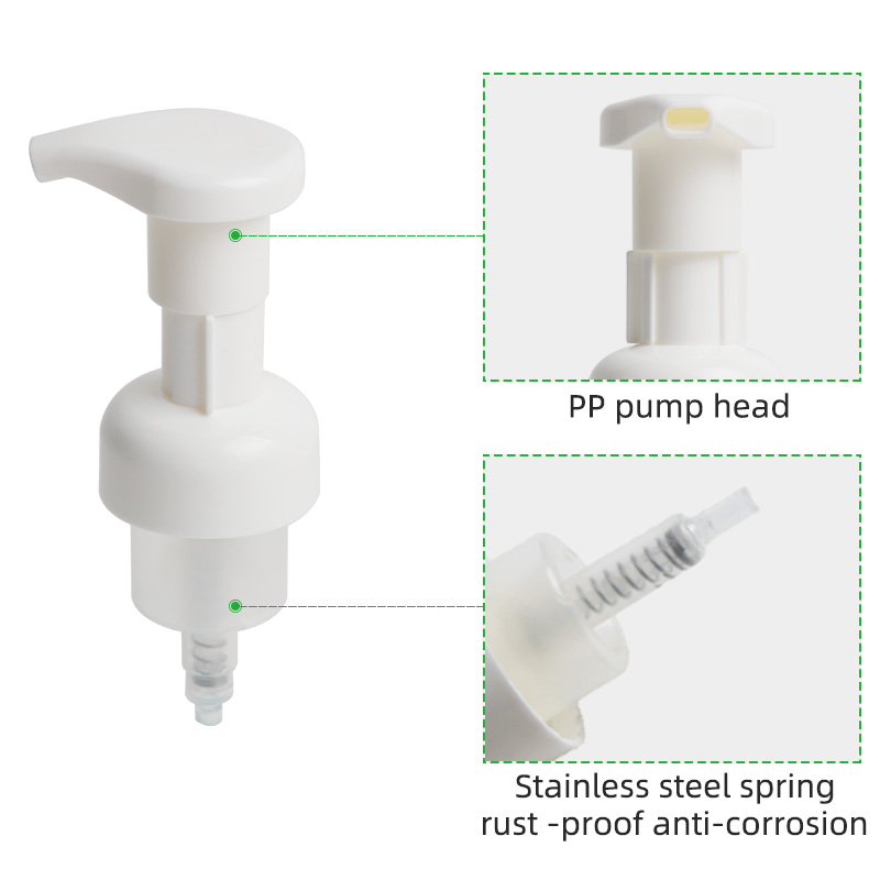 reusable PP foam soap pump china manufacturer