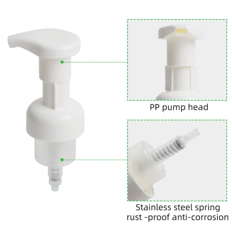 reusable PP foam soap pump china manufacturer reusable PP foam soap pump china manufacturer
