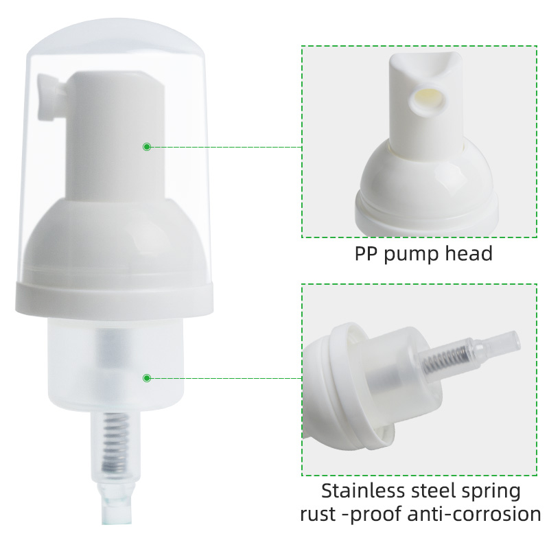 small foam pump for PET bottle small foam pump for PET bottle