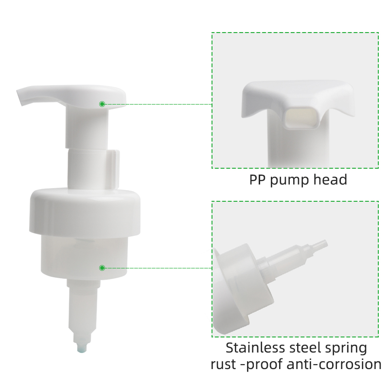 PP non-toxic foaming soap dispenser PP non-toxic foaming soap dispenser