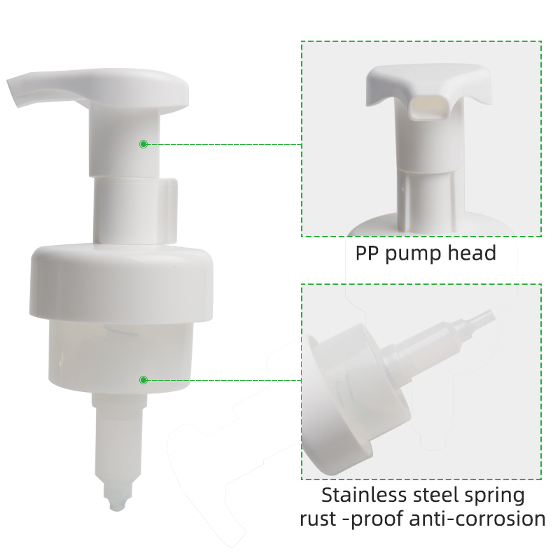 durable PP foam pumps for hand soap