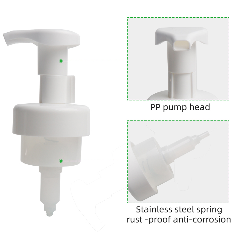 durable PP foam pumps for hand soap durable PP foam pumps for hand soap