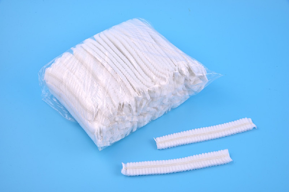 Hospital Disposable Elastic Cuff Non-Woven Round Hats Hospital Disposable Elastic Cuff Non-Woven Round Hats