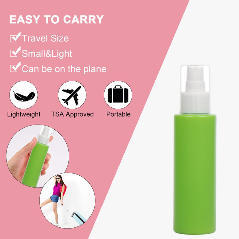 TSA approved mist sprayer tops