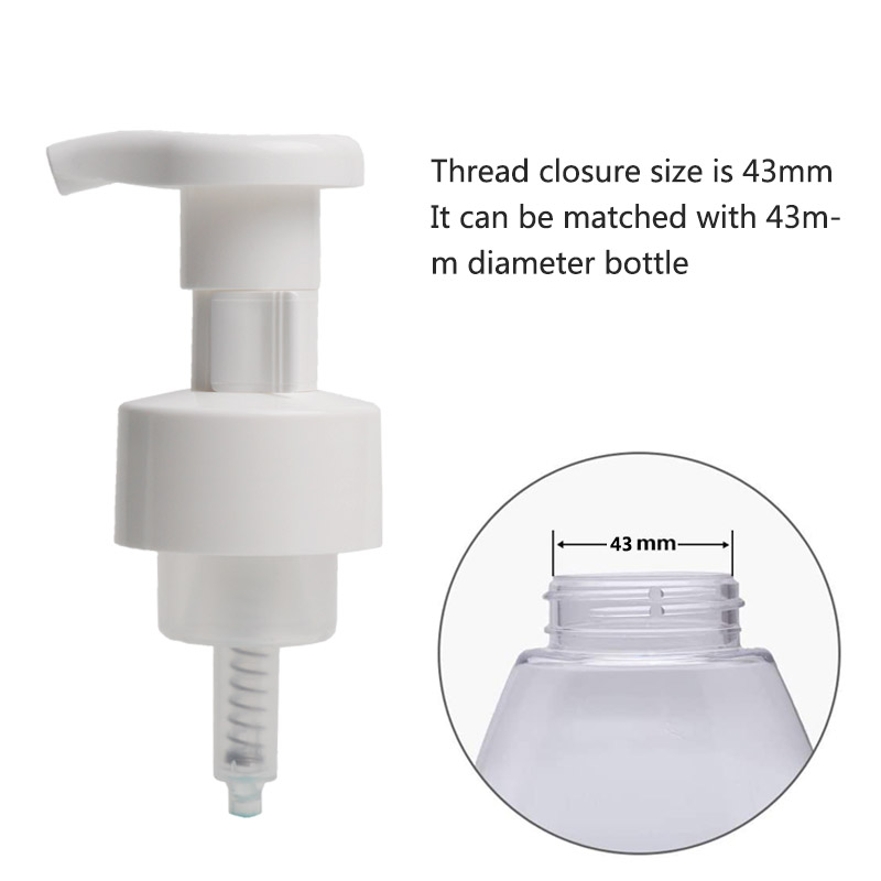 43mm foam pump top for restroom use 43mm foam pump top for restroom use