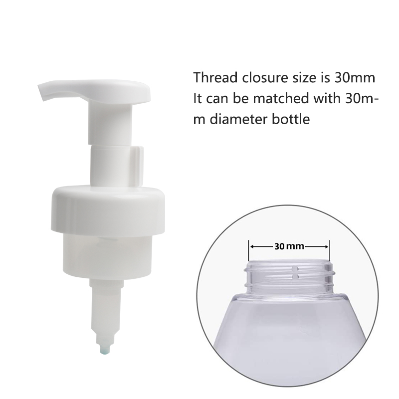 30mm foam pump for 30mm bottles 30mm foam pump for 30mm bottles