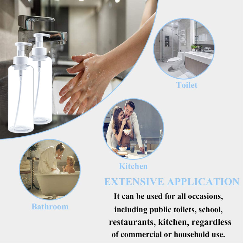 plastic clear foaming hand soap bottle plastic clear foaming hand soap bottle