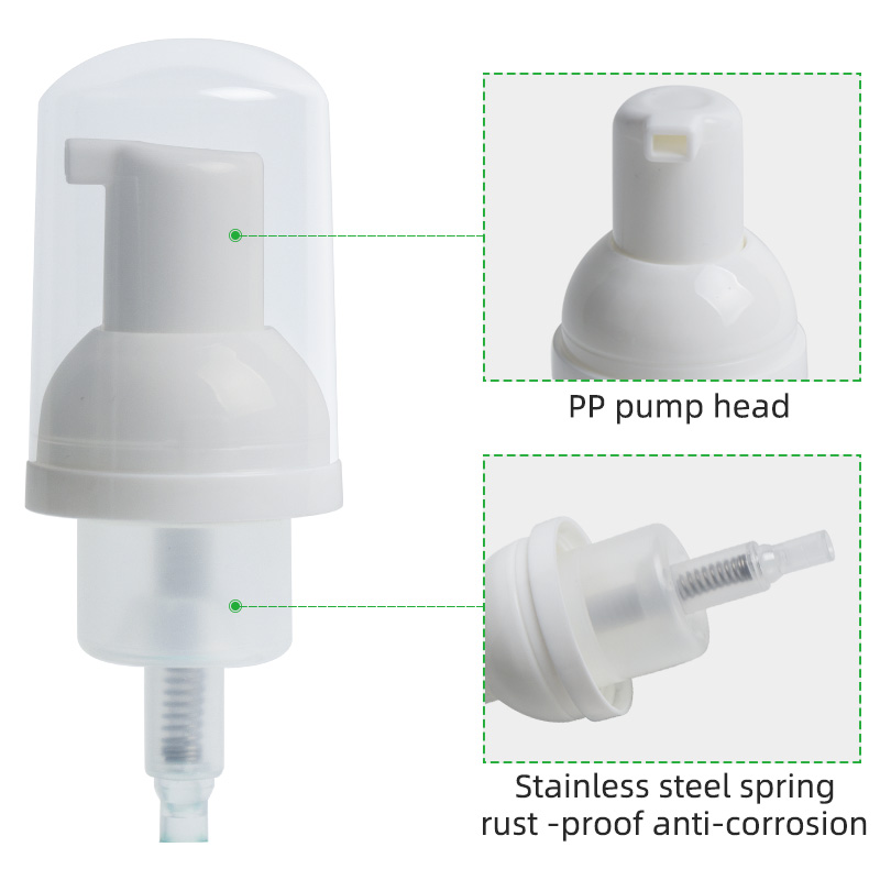 30mm natural foamer pump 30mm natural foamer pump