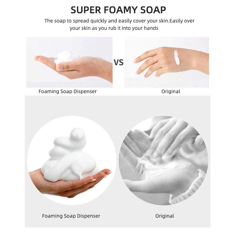 high quality foaming soap pump for body wash