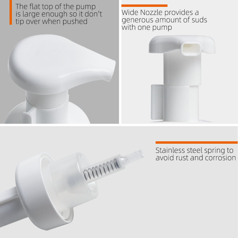 foam pump with stainless steel spring foam pump with stainless steel spring