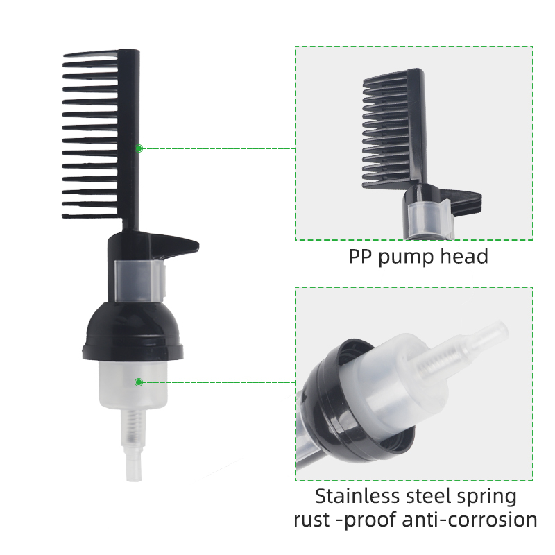 PP foam soap pump with comb china factory PP foam soap pump with comb china factory