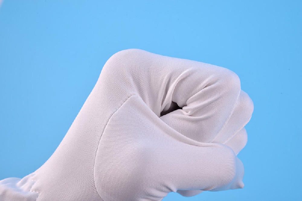 ESD Microfiber White Polyester Jewelry Glove wholesale ESD Microfiber White Polyester Jewelry Glove wholesale