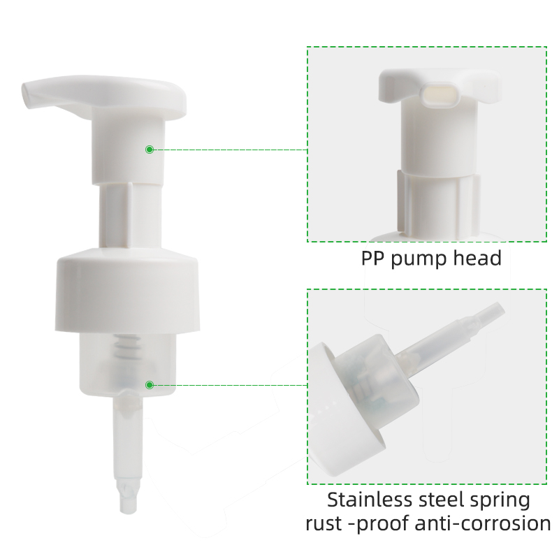 durable foam soap pump for kitchen use