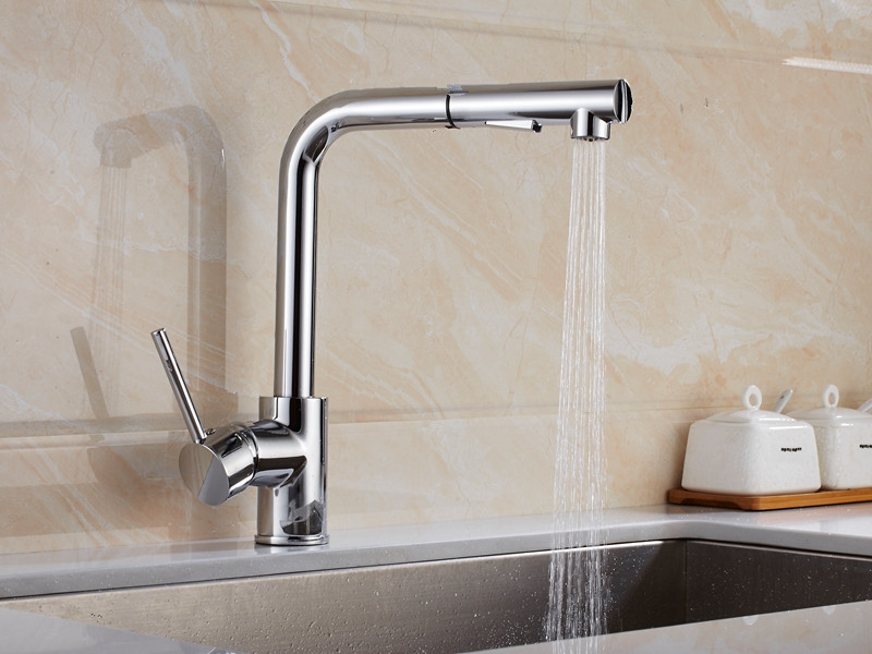 Single Handle Pull Out Kitchen Faucet Single Handle Pull Out Kitchen Faucet