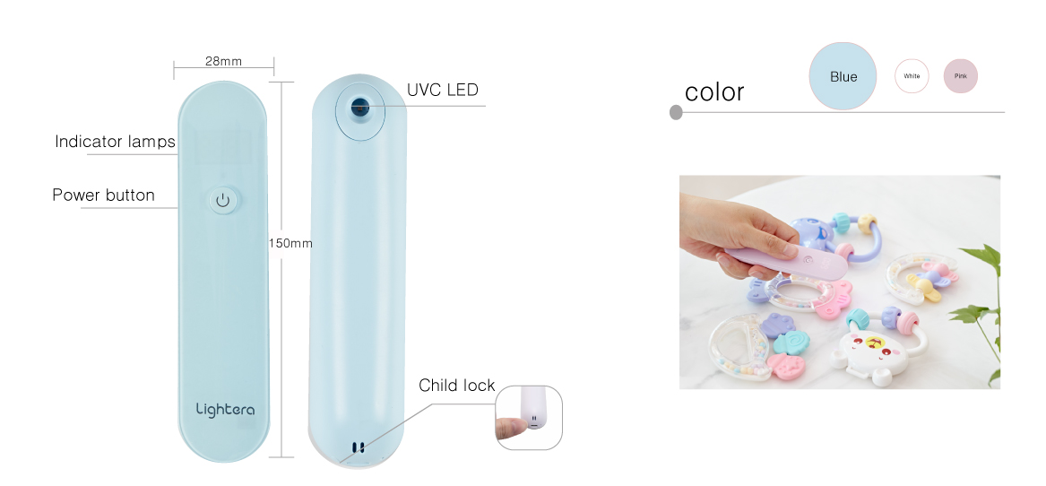 Portable Mini UVC Sterilizer manufacturer Portable Mini UVC Sterilizer manufacturer