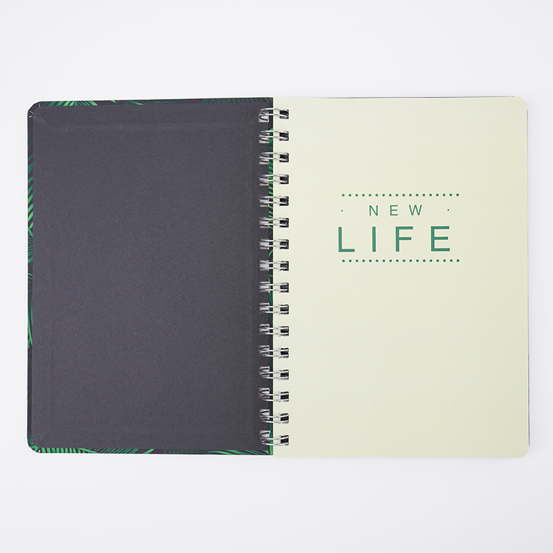 A5 plant series wire-o binding notebook
