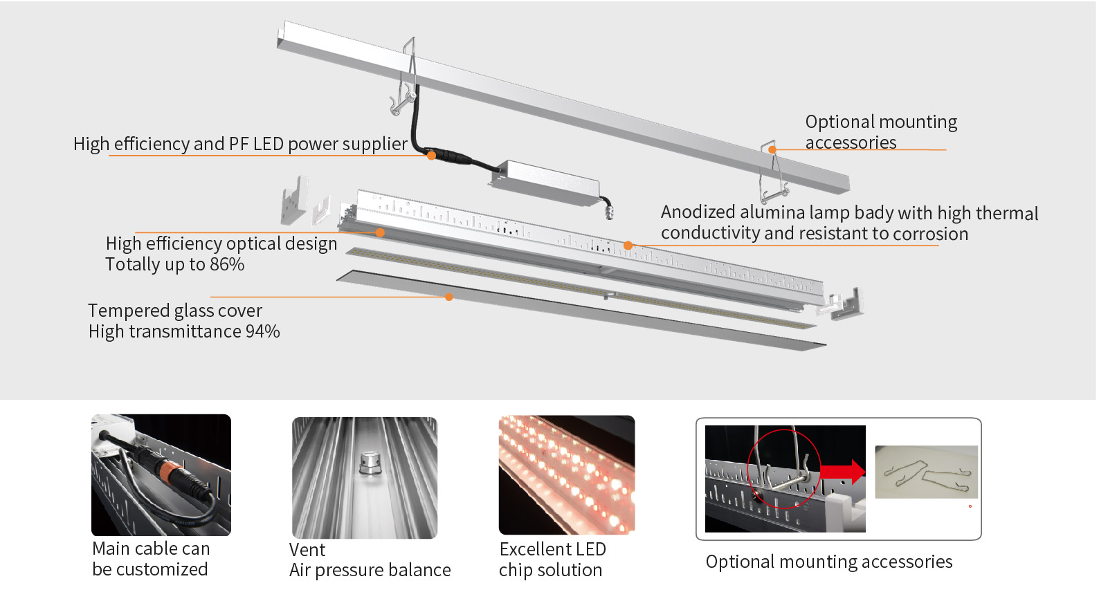 Toplight G3 LED Light fixture