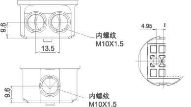 35mm Directly Connect Ceramic Cartridge without Distributor