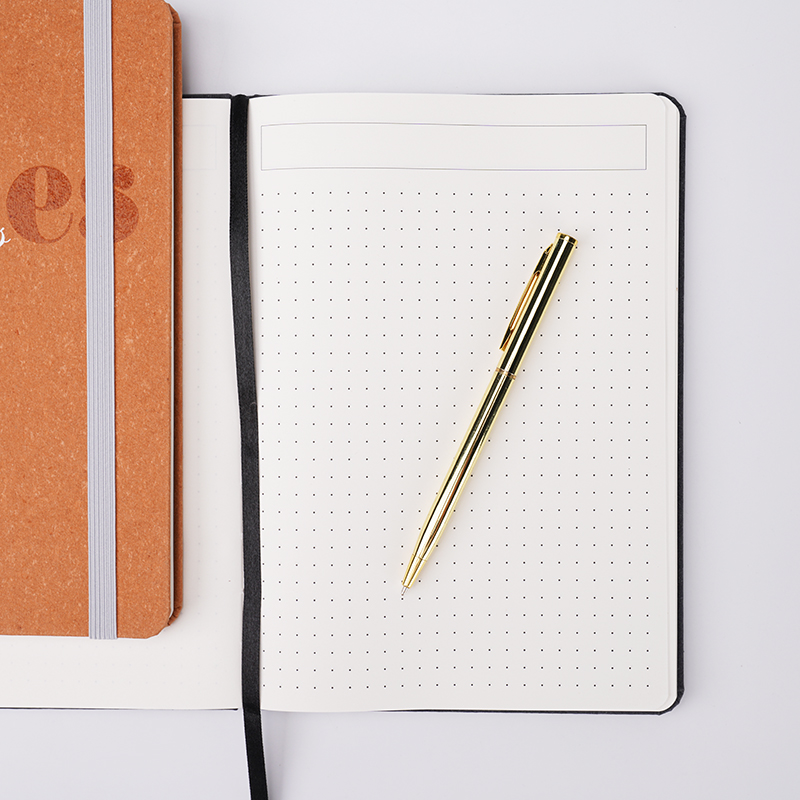 Bonded leather notebook