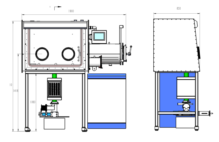 Vacuum Glove Box