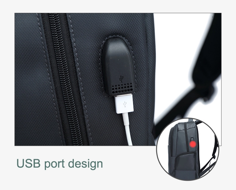 travel backpack with usb charger