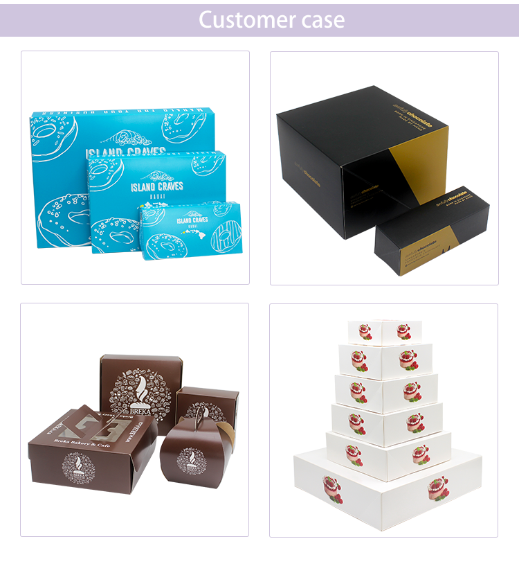 Bakery paper boxes