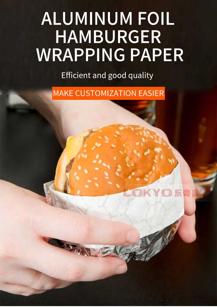 Chicken roll packaging paper wrap