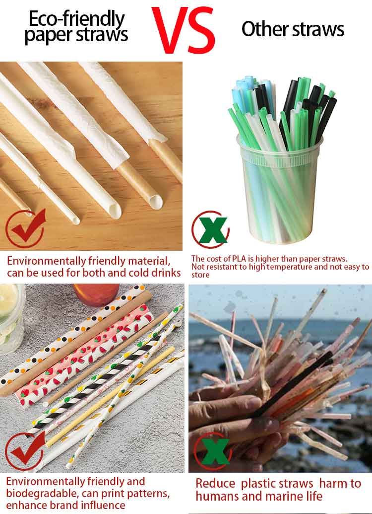 Paper drinking straws wholesale