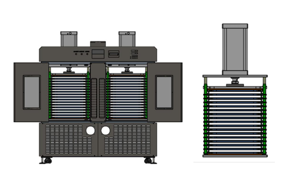 pouch cell forming machine