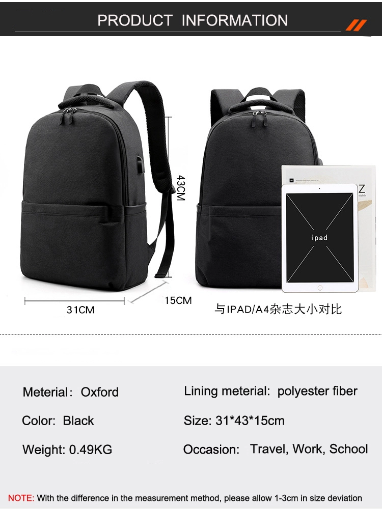 Business Waterproof Travel Backpack