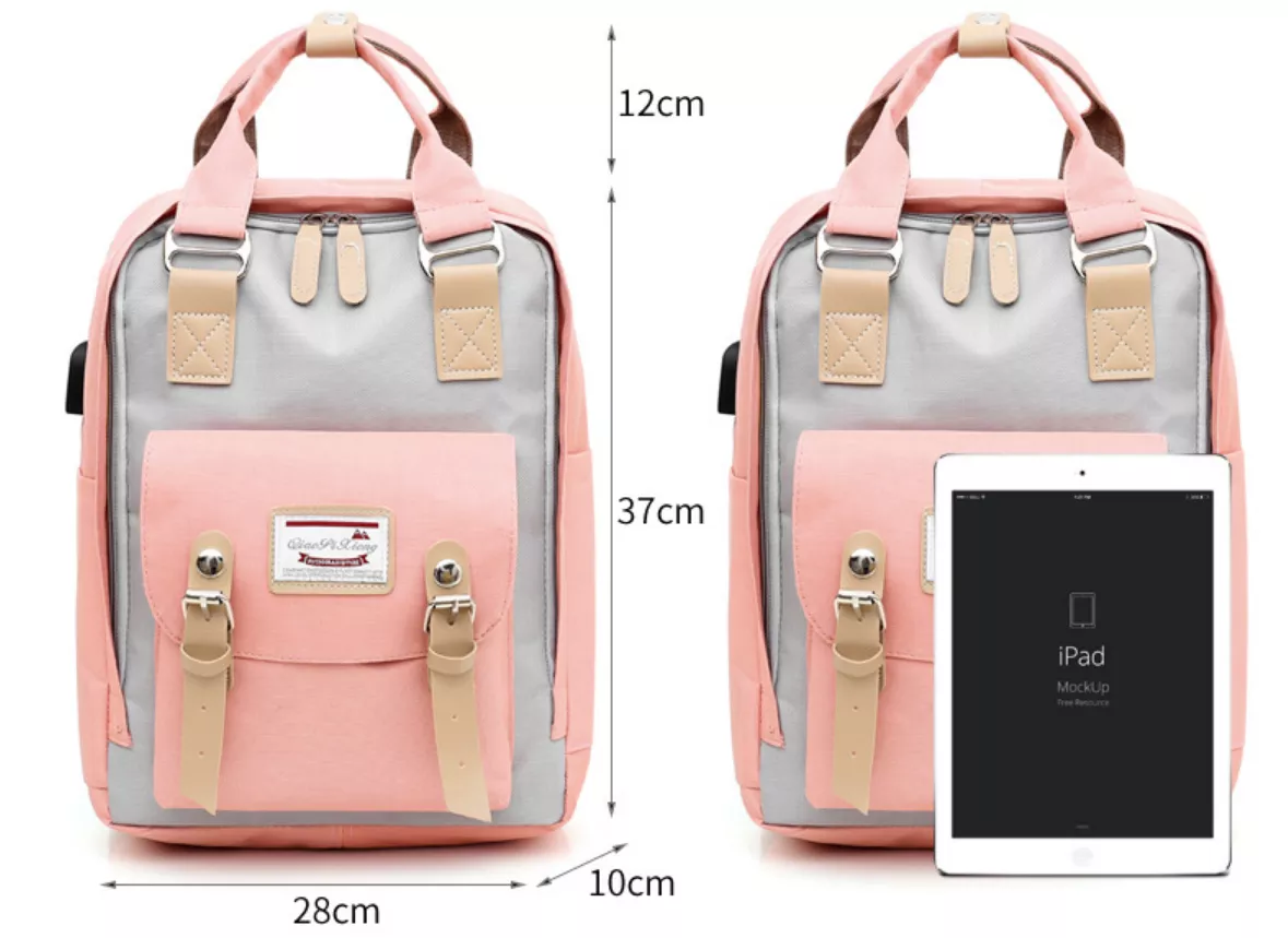 Waterproof business travel backpack Canvas Back pack women Laptop backpack Custom Leisure Unisex School Backpack