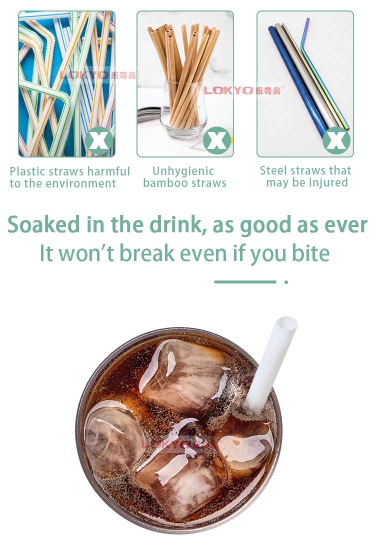 Biodegradable compostable drinking straws Biodegradable compostable drinking straws