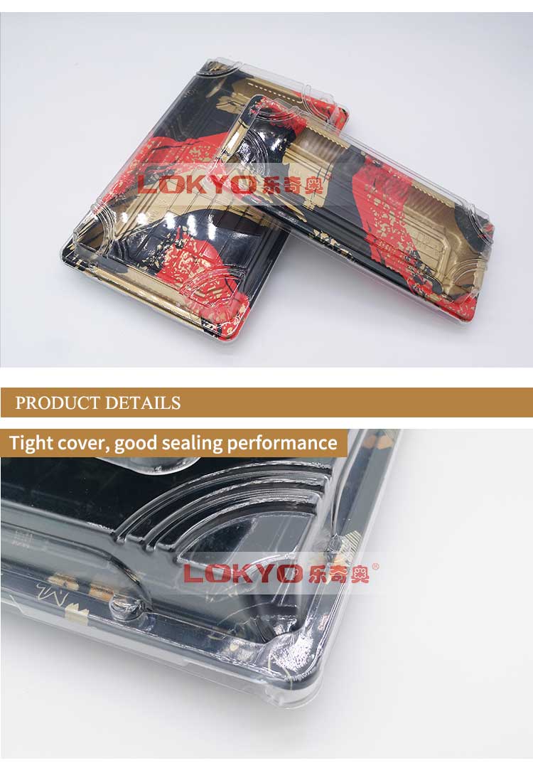 Disposable sushi packing box Disposable sushi packing box