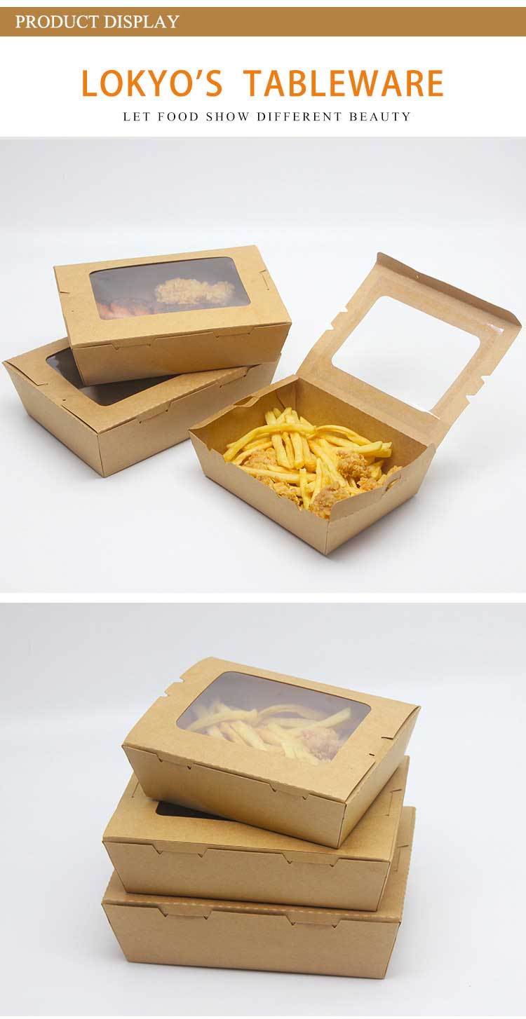 Disposable takeaway box