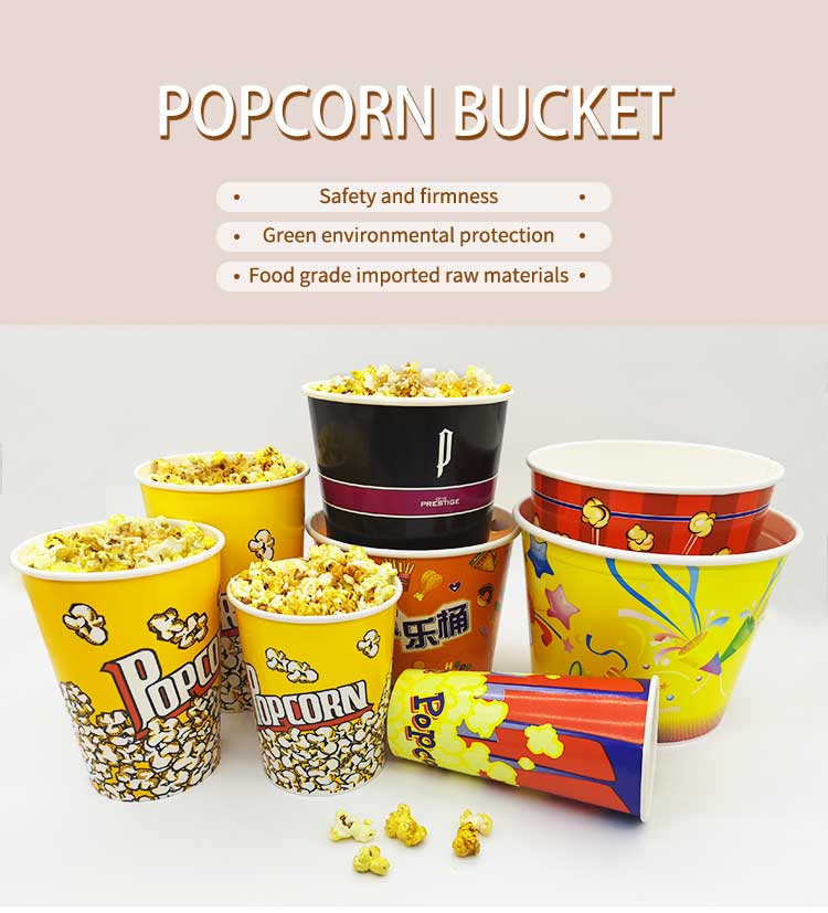 Popcorn paper bucket