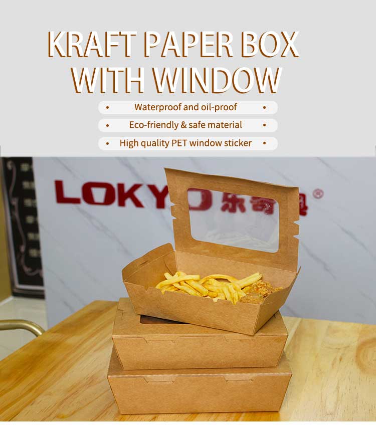 Food packaging box