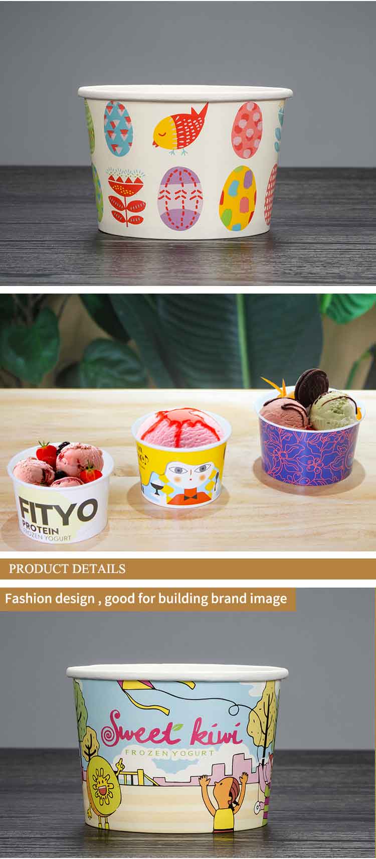 Ice cream paper cup Ice cream paper cup