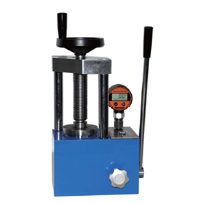 press with digital pressure gauge