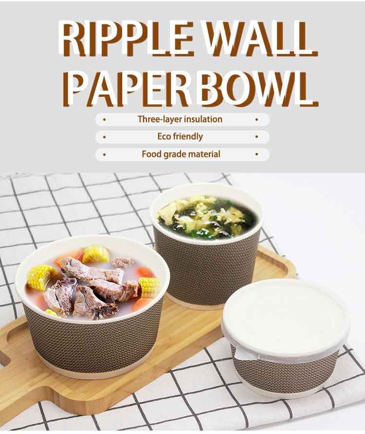 disposable bowls for hot soup